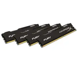 رم کینگستون 4 گیگابایت HyperX Fury DDR4 2400 - کامپیوتر فانوس