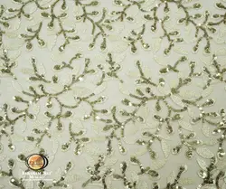 گیپور تور پولک طرح بادامی - فروشگاه پارچه فراهم ساز