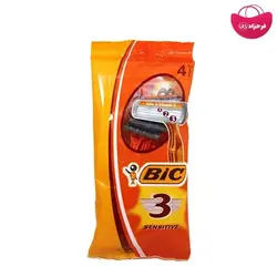 ژیلت بیک 3لبه حساس 4تایی