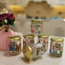 بانکه شیشه ای فانتزی کد 1445