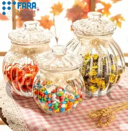 بانکه های شیشه ای طرح کدو کد 1056