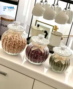 بانکه های شیشه ای طرح کدو کد 1056