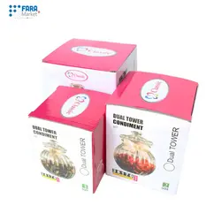 بانکه های شیشه ای طرح کدو کد 1056