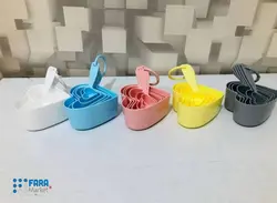 پیمانه 6 تایی طرح قلب کد 1347