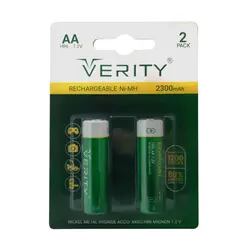 باتری شارژی قلمی وریتی 2300mAh