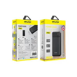 پاوربانک awei ظرفیت 20000mAh مدل P6K