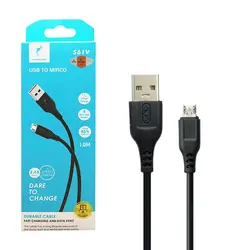 کابل دیتا و شارژ اندروید SKY DOLPHIN مدل S61V مشکی