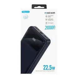 پاوربانک VERITY 20000mAh فست شارژ مدل PP142