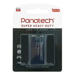 باتری 9V کتابی Super Heavy Duty برند Panatech کارتی