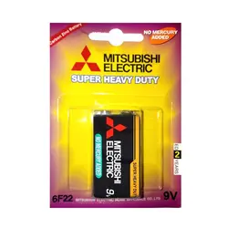 باتری 9V کتابی MITSUBISHI کارتی