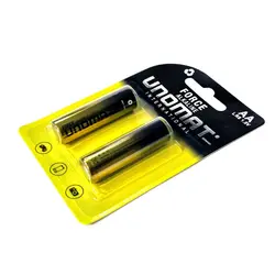 باتری قلمی یونومات مدل FORCE ALKALINE کارتی 2 عددی
