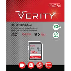 کارت حافظه SDHC وریتی 633X ظرفیت 32 گیگابایت