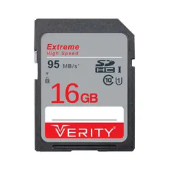 کارت حافظه SDHC وریتی 633X ظرفیت 16 گیگابایت