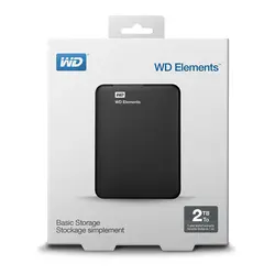 هارد اکسترنال وسترن دیجیتال مدل Elements ظرفیت 2TB