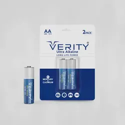 باتری قلمی VERITY الترا آلکالاین کارتی 2 عددی