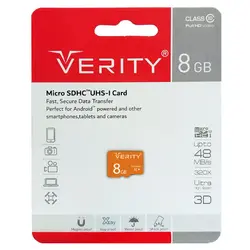 رم میکرو 8 گیگ VERITY مدل Ultra 320X
