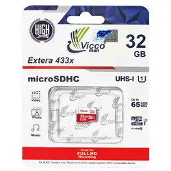 کارت حافظه microSDHC ویکومن 433X ظرفیت 32 گیگابایت