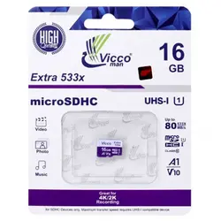 کارت حافظه microSDHC ویکومن 533X ظرفیت 16 گیگابایت