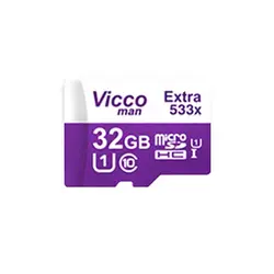کارت حافظه microSDHC ویکومن 533X ظرفیت 32 گیگابایت به همراه آداپتور