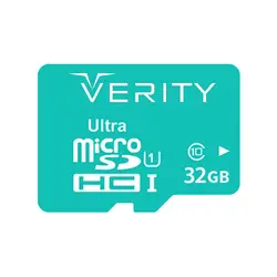 رم میکرو 32 گیگ VERITY مدل U1 65MB/s 433X