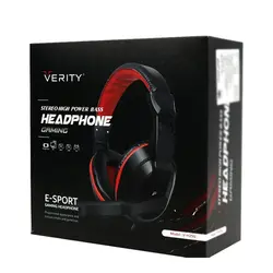 هدفون گیمینگ سیم دار VERITY مدل H25 آبی