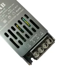 منبع تغذیه سوئیچینگ اسلیم 12 ولت 33 آمپر (400 وات)