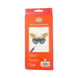 مداد رنگی رویال 12 رنگ