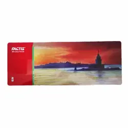 مداد رنگی 50 رنگ فکتیس جعبه فلزی