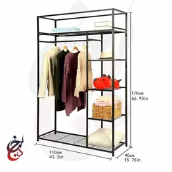 رگال ایستاده طرح رابو مدل Cr-1001 - سنجد چوب