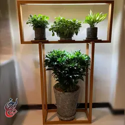 استند گلدان طرح راسا مدل fs-1001 - سنجد چوب