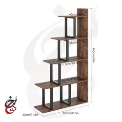 شلف ایستاده طرح پولاد مدل sh-1009 - سنجد چوب