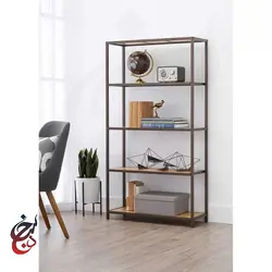 شلف ایستاده طرح پرهام مدل sh-1004 - سنجد چوب