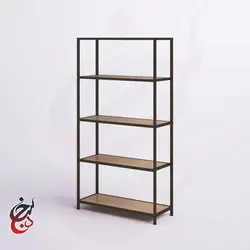 شلف ایستاده طرح پرهام مدل sh-1004 - سنجد چوب