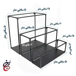 شلف دیواری طرح پدرام sh-1002 - سنجد چوب