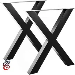 پایه میز فلزی طرح بهرخ مدل le-1005 - سنجد چوب