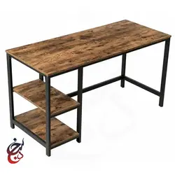 میز اداری پایه فلزی طرح آرمین مدل de-1009 - سنجد چوب