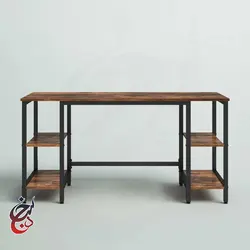 میز اداری پایه فلزی طرح آبتین مدل de-1002 - سنجد چوب
