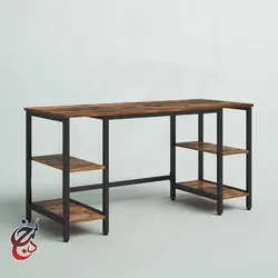 میز اداری پایه فلزی طرح آبتین مدل de-1002 - سنجد چوب