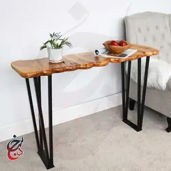 پایه میز فلزی طرح برسان مدل le-1014 - سنجد چوب