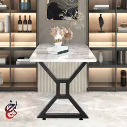 پایه میز فلزی طرح بهین مدل le-1010 - سنجد چوب