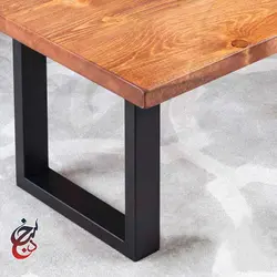 پایه فلزی میز طرح بهناد مدل le-1009 - سنجد چوب