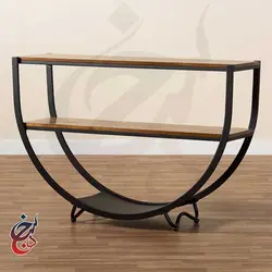 کنسول چوب و فلز طرح کوهیار مدل Co-1013 - سنجد چوب