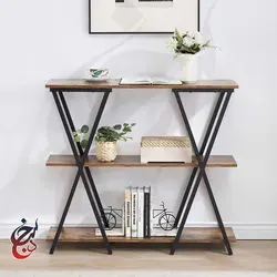 کنسول چوب و فلز طرح کامجو مدل Co-1010 - سنجد چوب