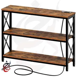 کنسول چوب و فلز طرح کهزاد مدل Co-1009 - سنجد چوب