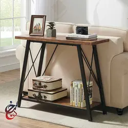 کنسول چوب و فلز طرح کرشمه مدل Co-1008 - سنجد چوب