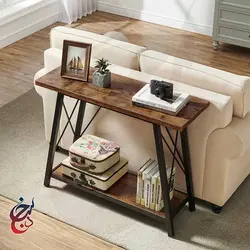 کنسول چوب و فلز طرح کرشمه مدل Co-1008 - سنجد چوب