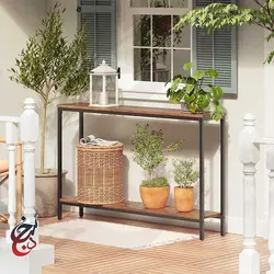کنسول چوب و فلز طرح کاوان مدل Co-1007 - سنجد چوب