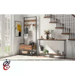 کنسول چوب و فلز طرح کاوان مدل Co-1007 - سنجد چوب