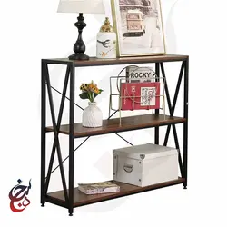 کنسول چوب و فلز طرح کارن مدل Co-1005 - سنجد چوب
