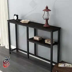 کنسول چوب و فلز طرح کارا مدل Co-1003 - سنجد چوب